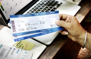 Air ticket image