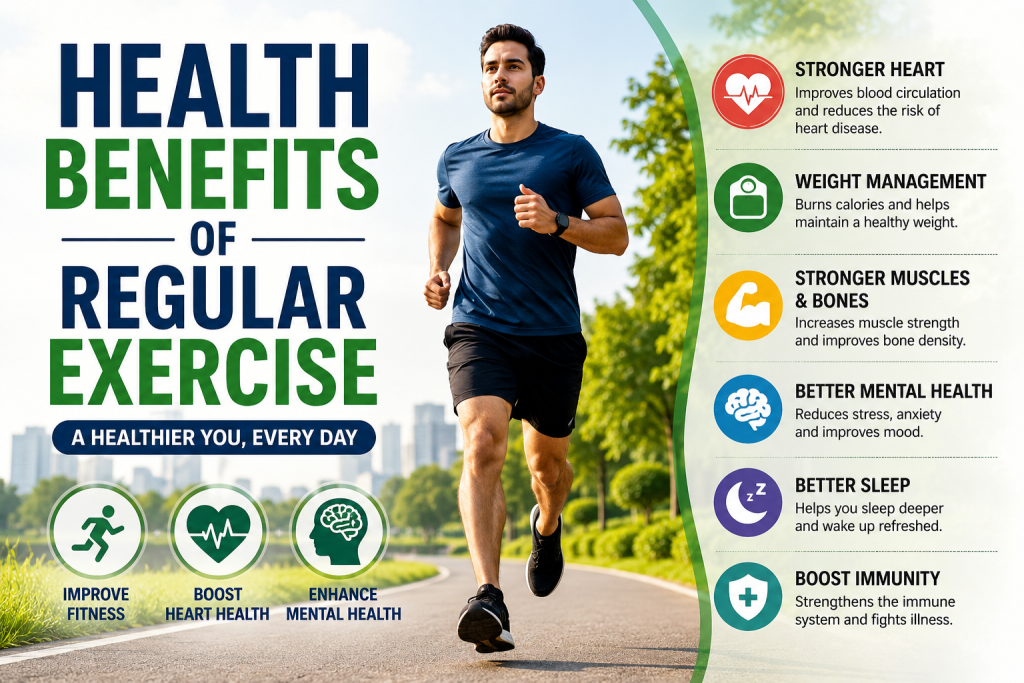 Health Benefits of Regular Exercise for a Healthy Lifestyle