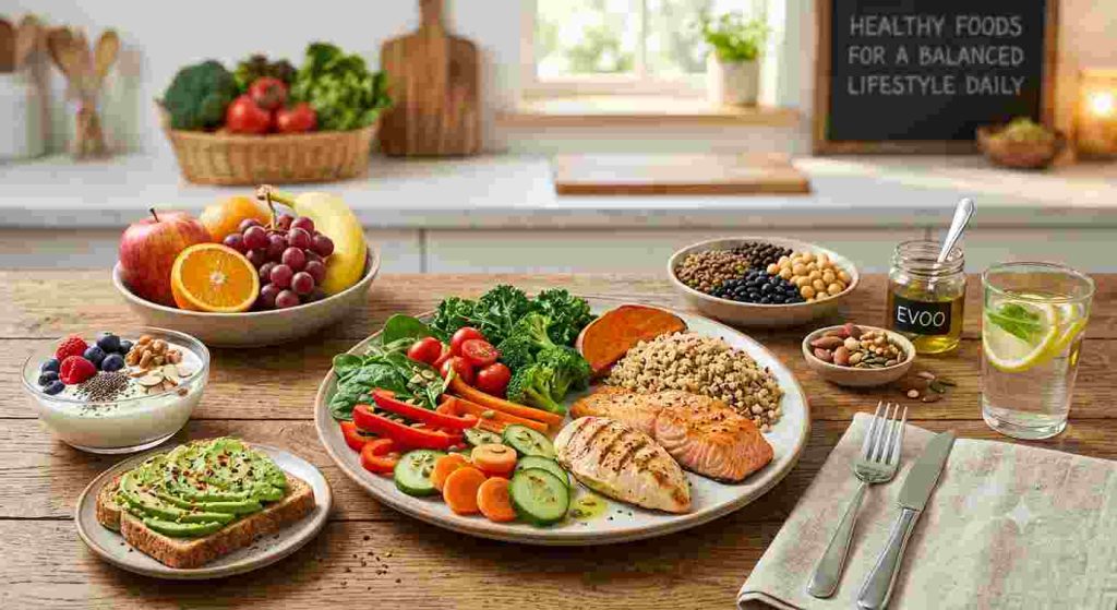 Healthy Food lifestyle to Eat Daily , complete guide healthy food lifestyle compressed