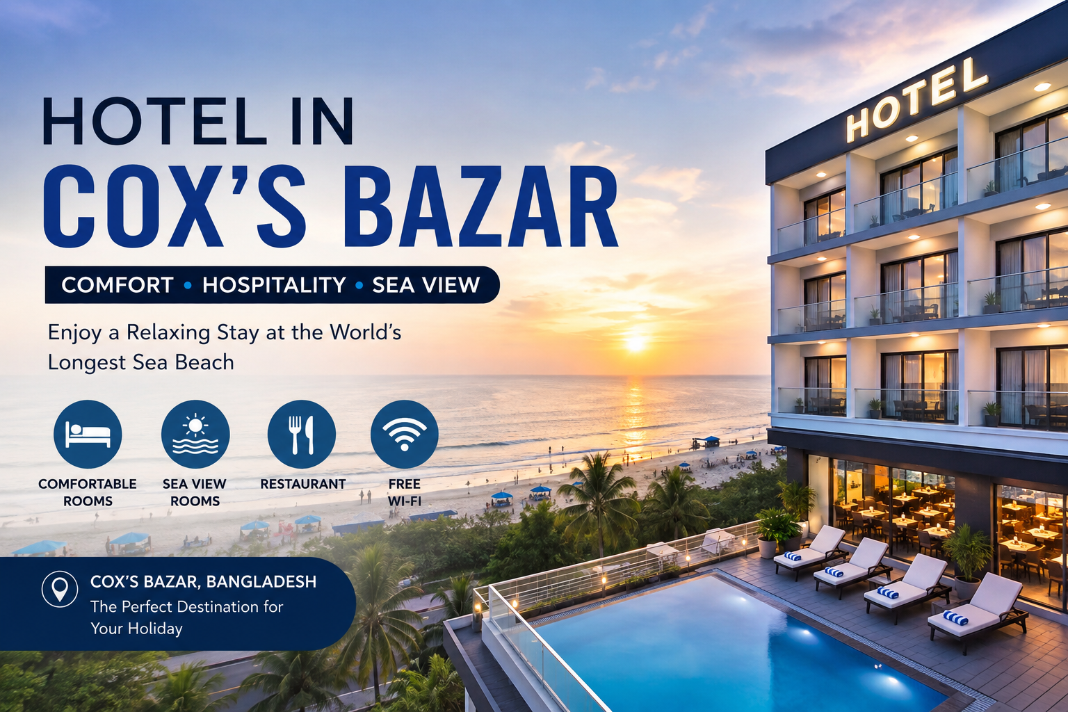 Hotel In Kuakata | Best Hotels & Resorts for Your Stay hotel in kuakata