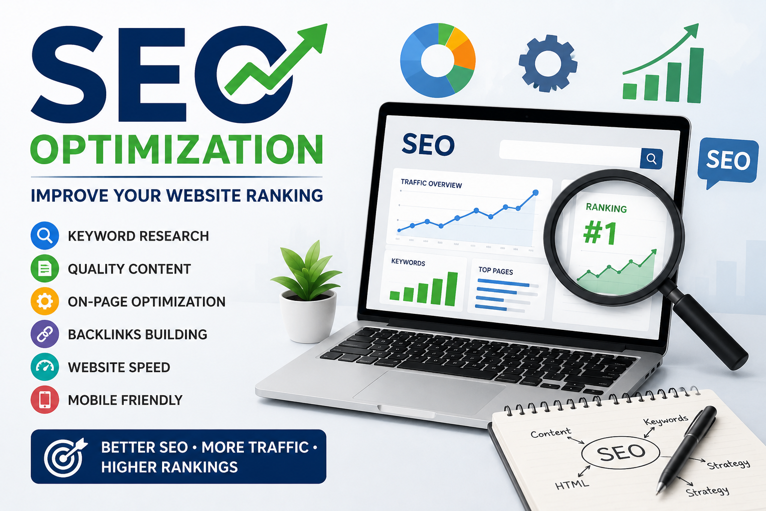 SEO Optimization – Improve Your Website Ranking seo